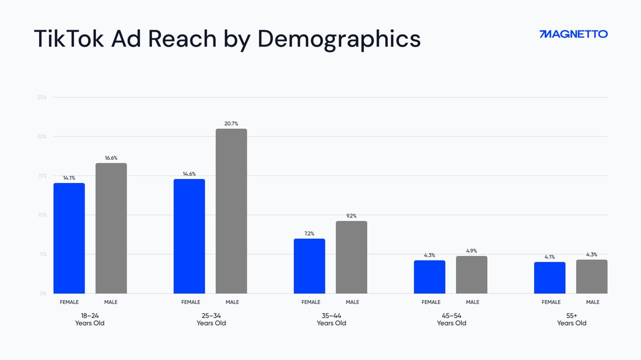 TikTok Ad Reach by Demographics