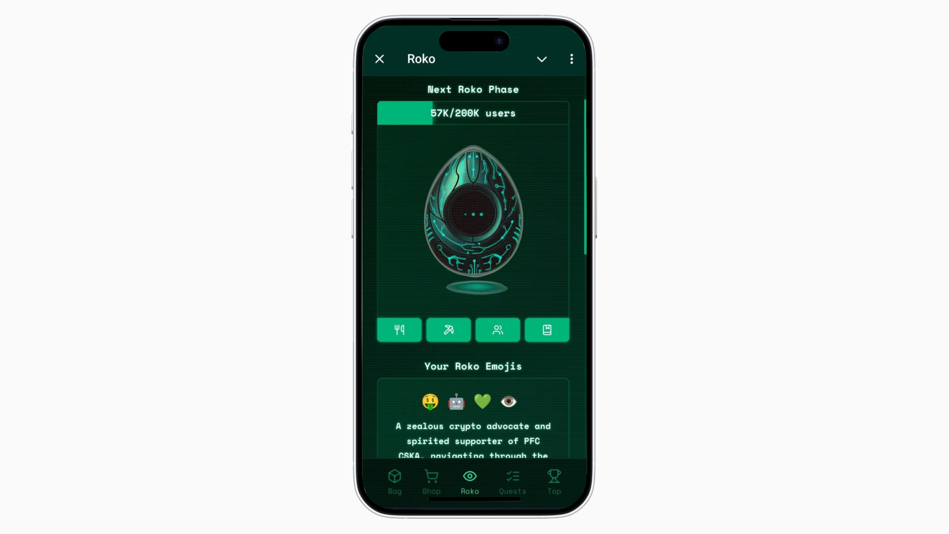 Roko mini app