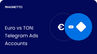 Euro vs TON: Telegram Ads Accounts